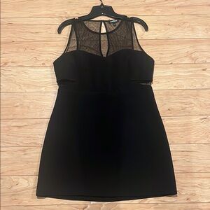 Express Black Sleeveless Dress